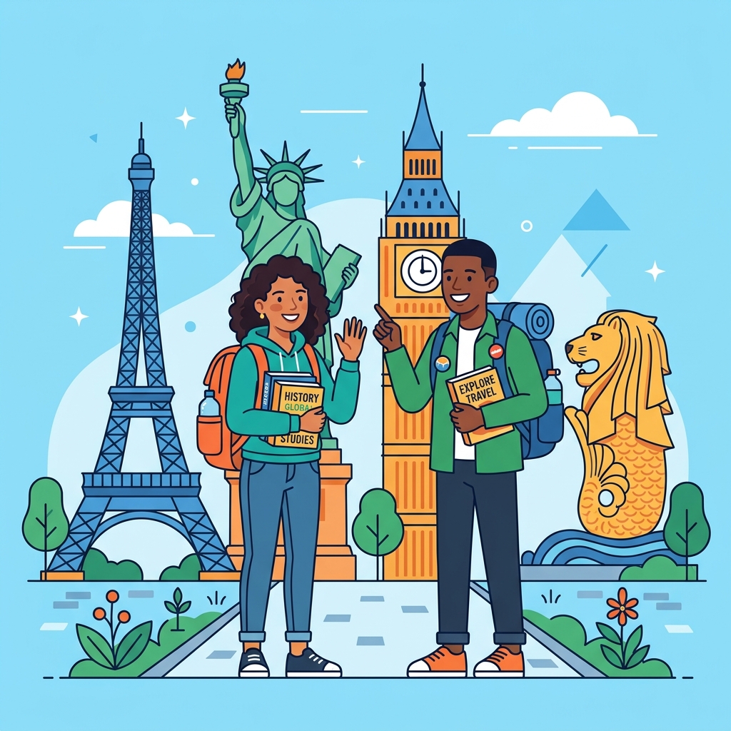 Ilustrasi Kuliah Luar Negeri